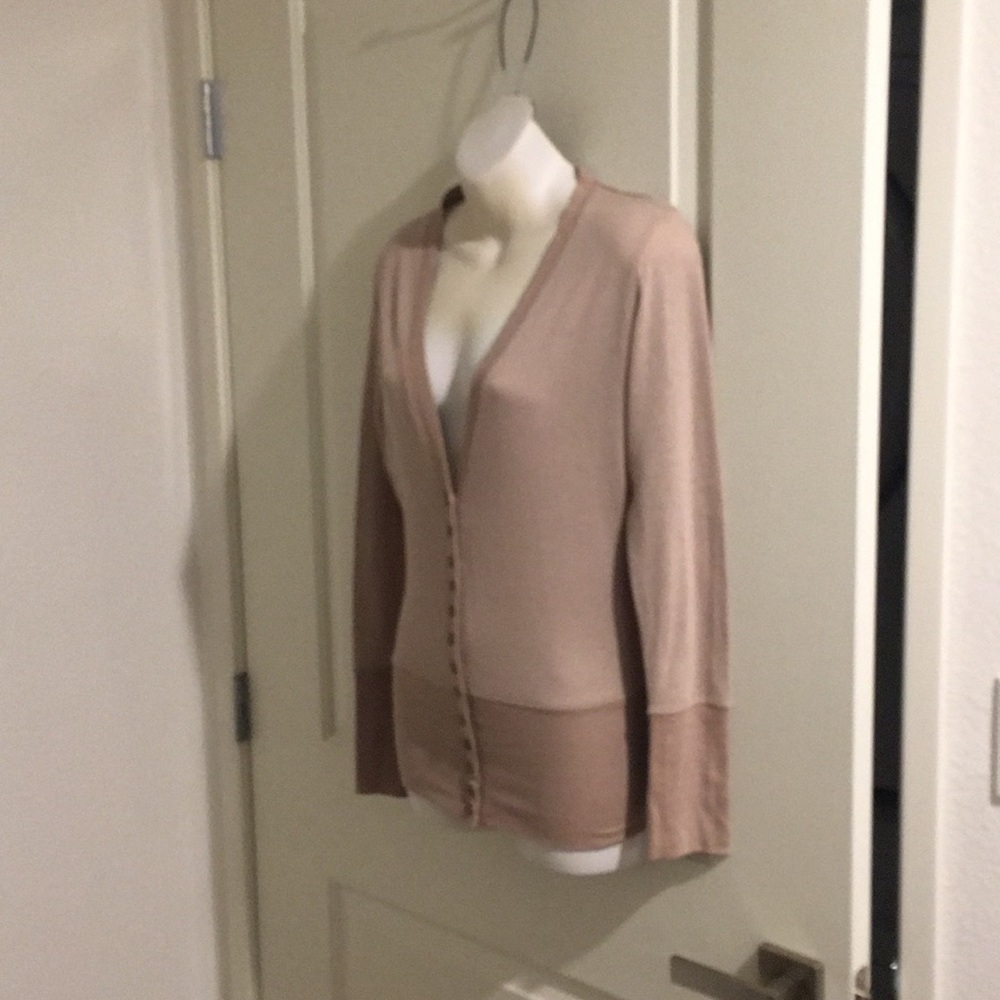 Lightweight Tan Cardigan